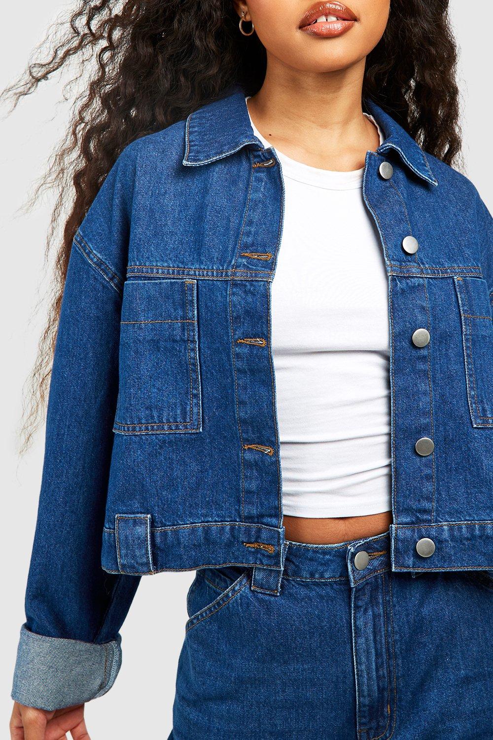 Boohoo petite shop denim jacket